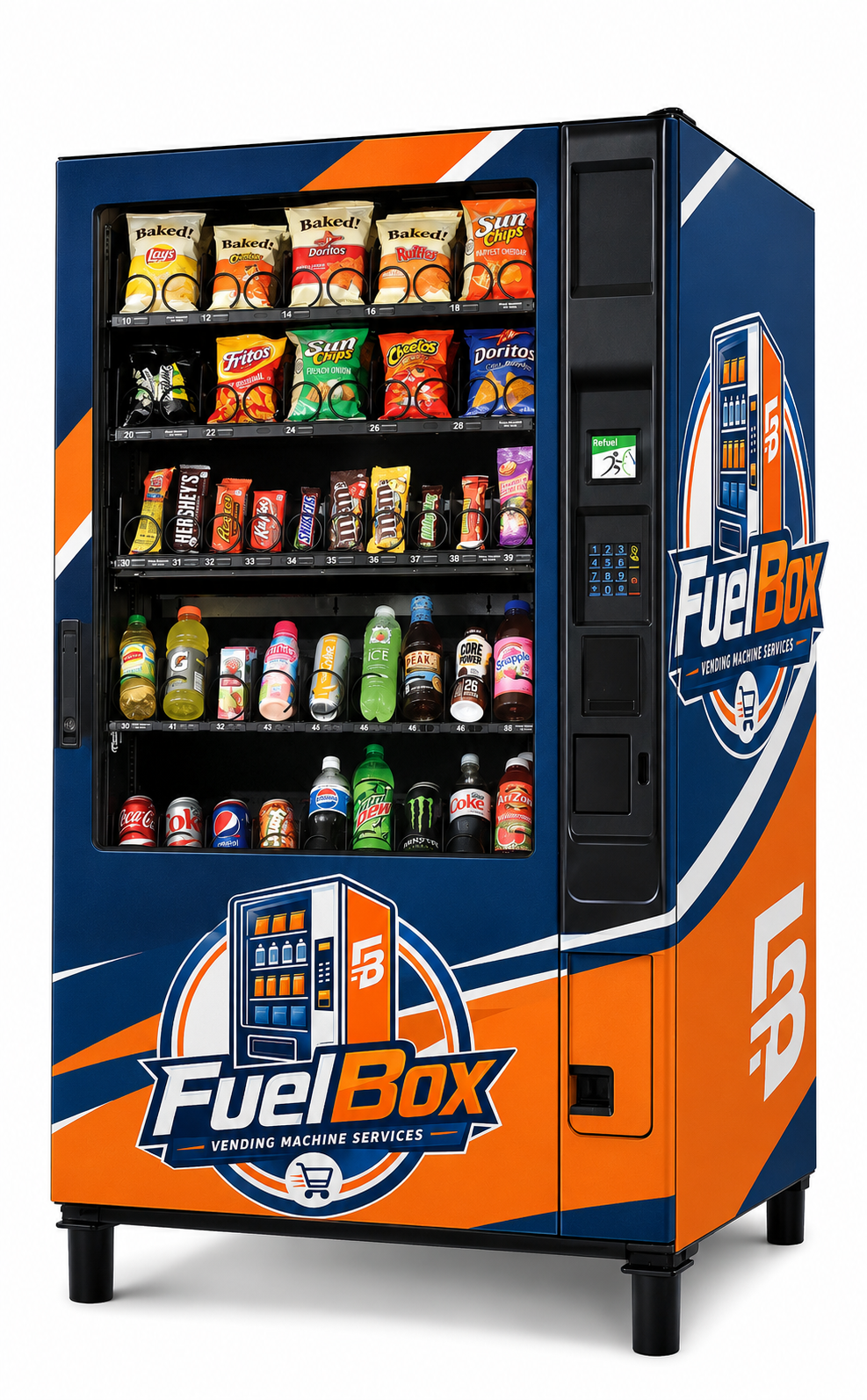 38 SELECTION COMBO VENDING MACHINE